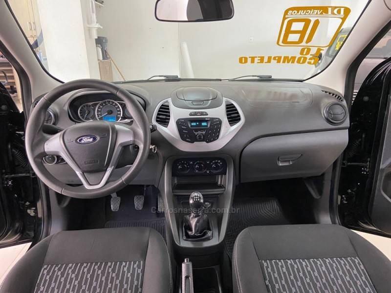 FORD - KA - 2017/2018 - Preta - R$ 43.900,00