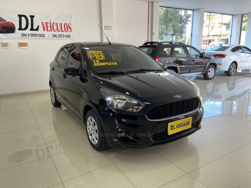 FORD - KA - 2017/2018 - Preta - R$ 43.900,00